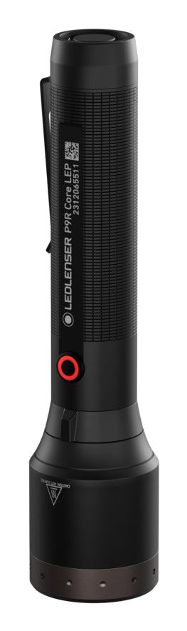 Ledlenser Taschenlampe P9R Core LEP – 1000 lm, 1300 m, IP68, Akku 4800 mAh – Schwarz