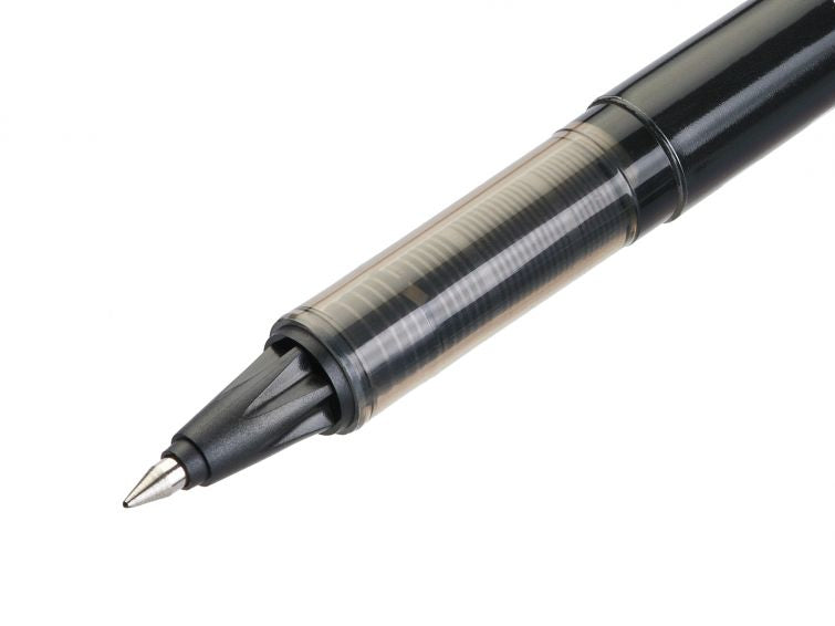 Pilot V-Ball – Tintenroller, mit Kappe, 0,3 mm, Rot, für Linkshänder