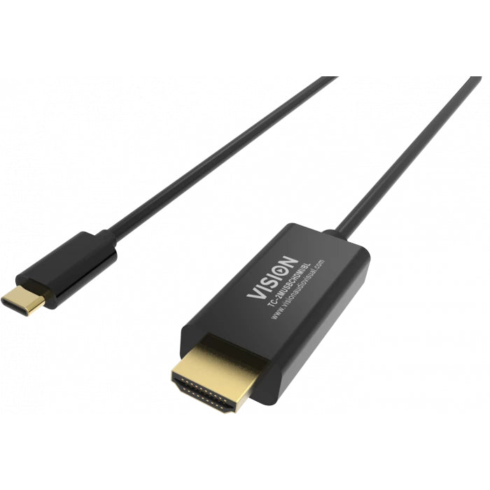 Vision USB-C auf DisplayPort Kabel 8K – 2 m