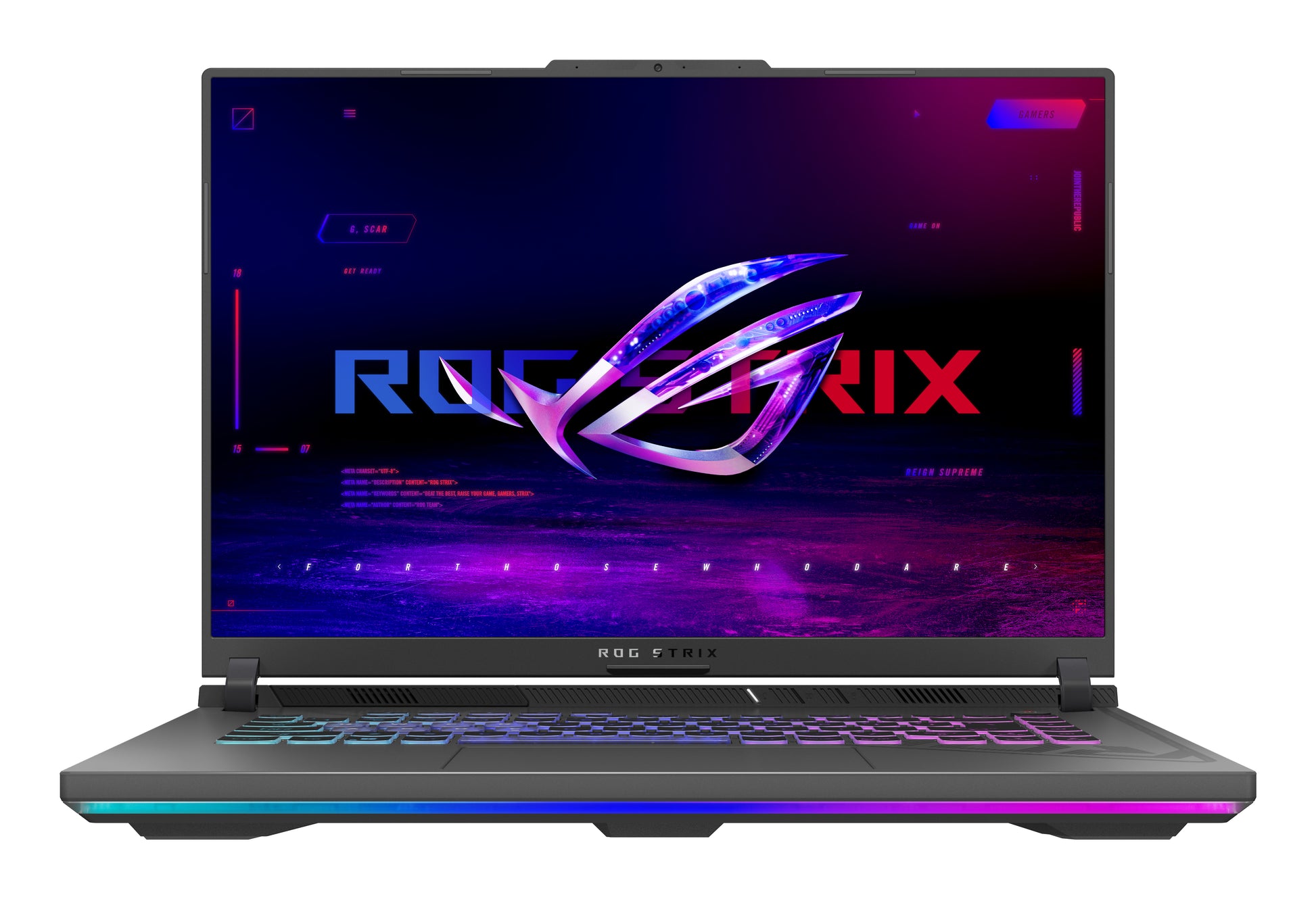 ASUS ROG Strix G16 G614PW-TS118W – 16" WQXGA, Ryzen 9 8940HX, 32 GB, 1 TB SSD, RTX 5080, Win 11 Home