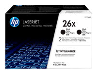 HP Toner-Multipack 26X – Schwarz, 9000 Seiten