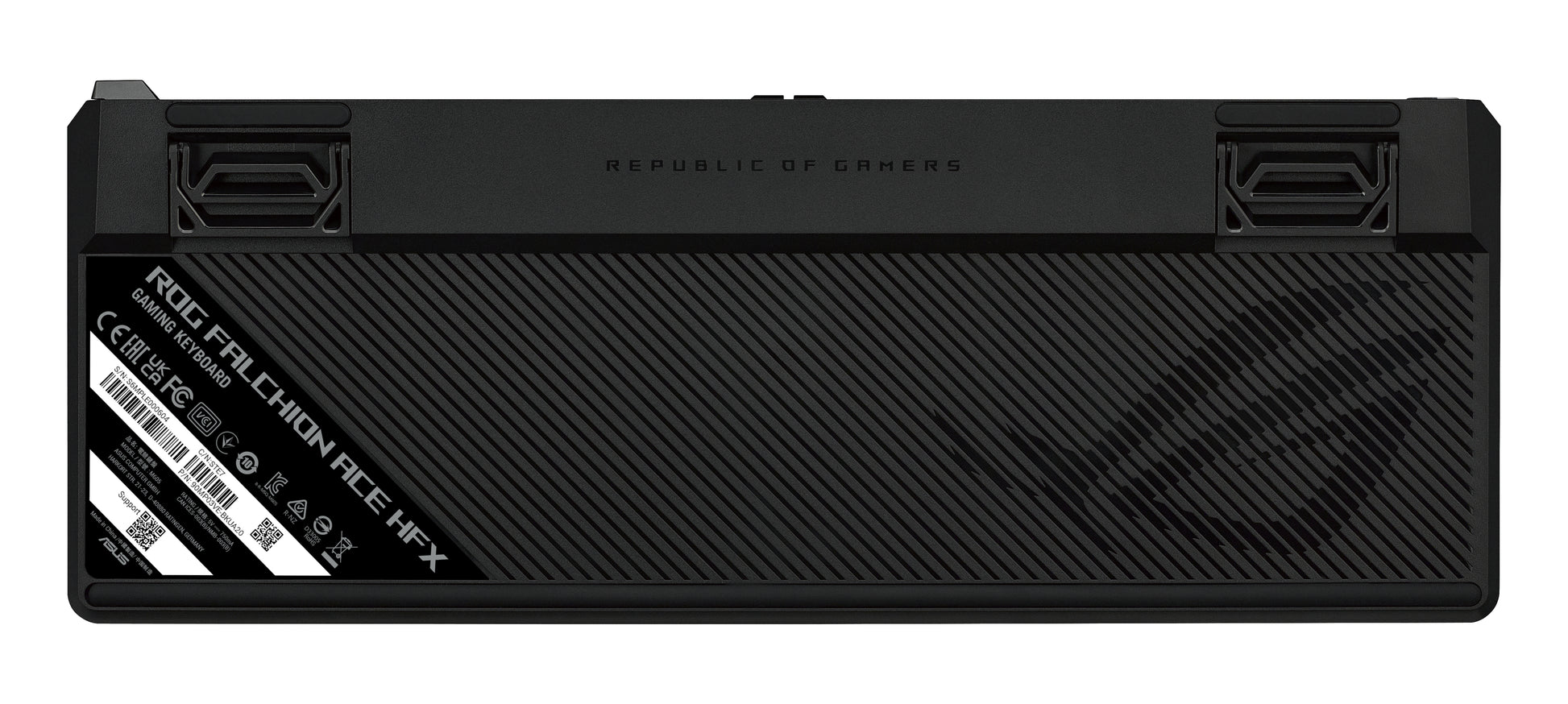 ASUS ROG Falchion Ace – Gaming-Tastatur 65% – Mechanisch (ROG HFX), Kabelgebunden USB-C, RGB, Schwarz