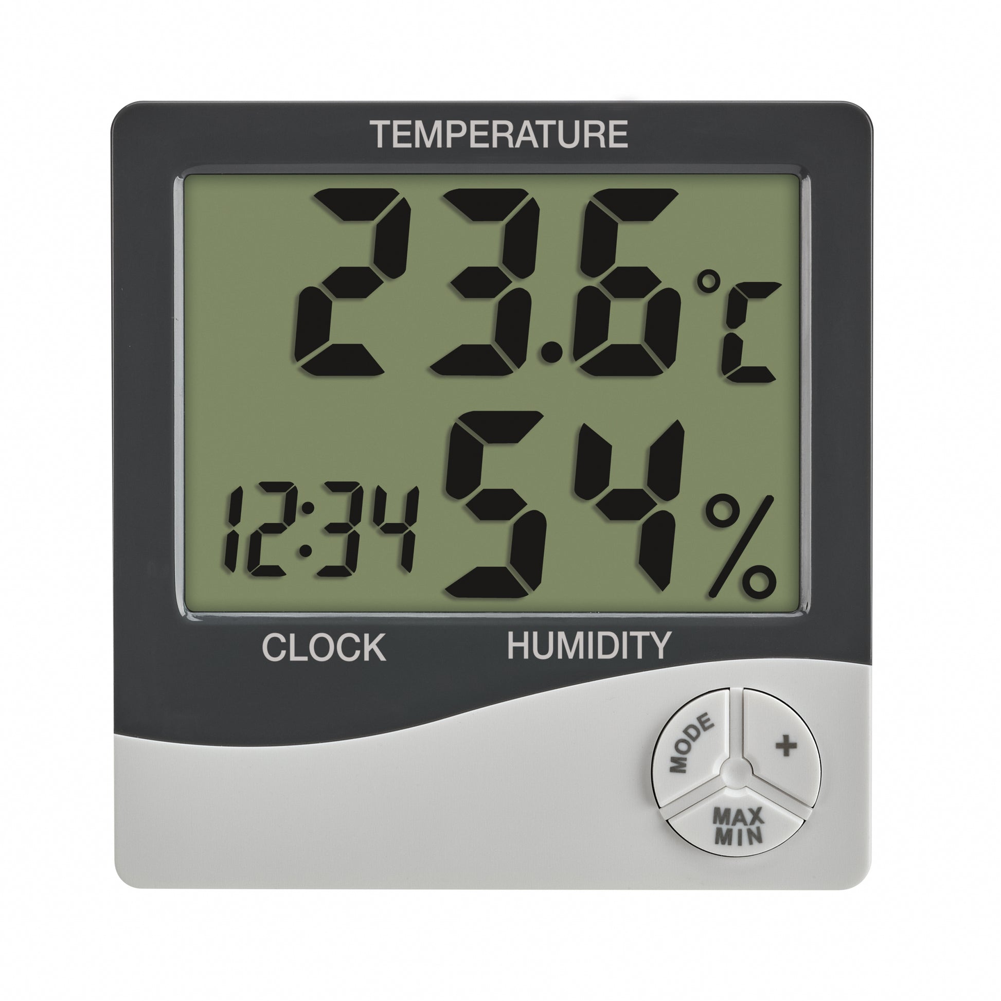 TFA-Dostmann TFA Dostmann – Thermo-/Hygrosensor, Digitales Display – Weiss