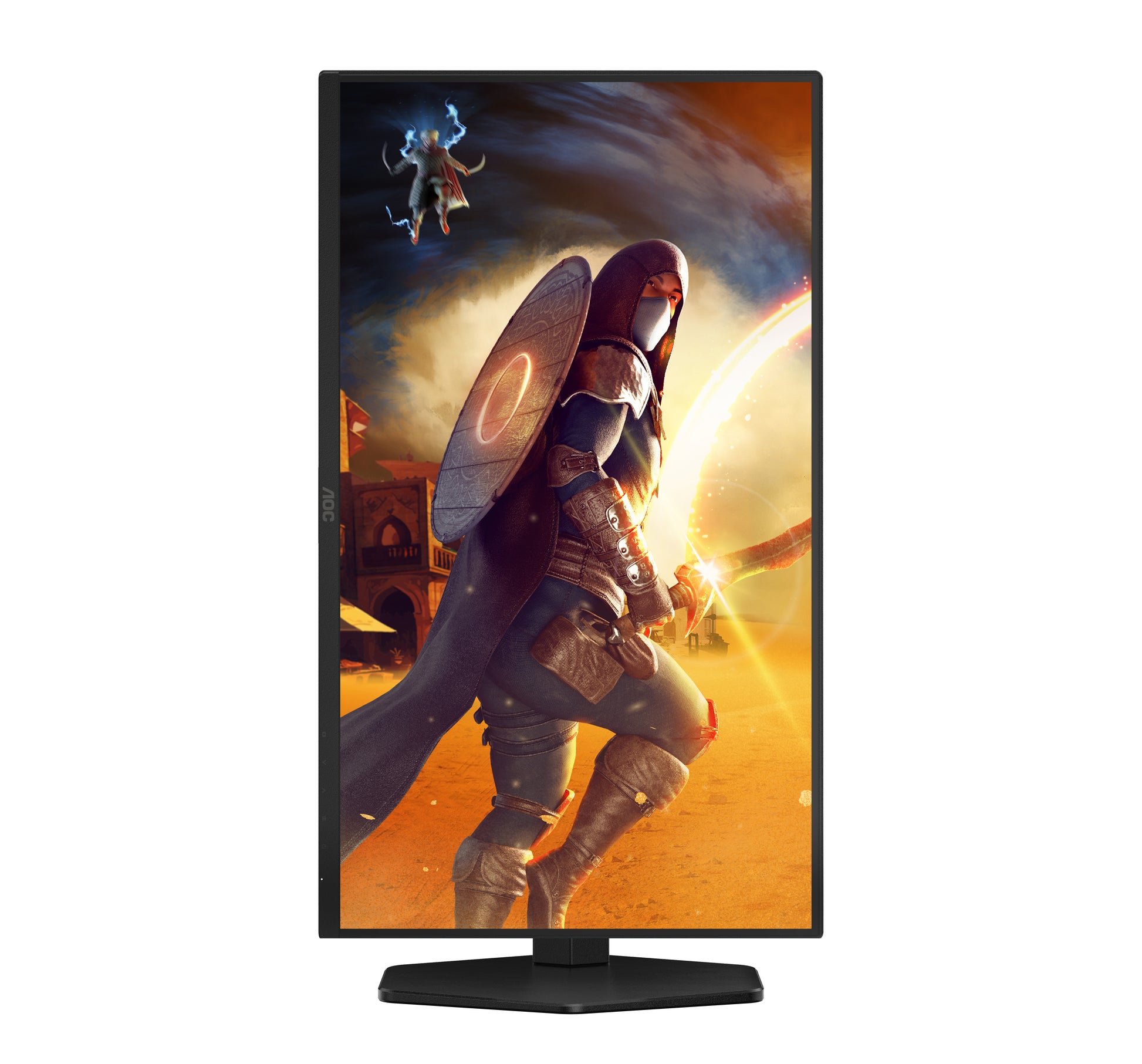 AOC 25G4SXU – Monitor, 24,5" 1920 × 1080 (Full HD), IPS, 310 Hz, 400 cd/m², USB-Hub, Adaptive Sync, Schwarz