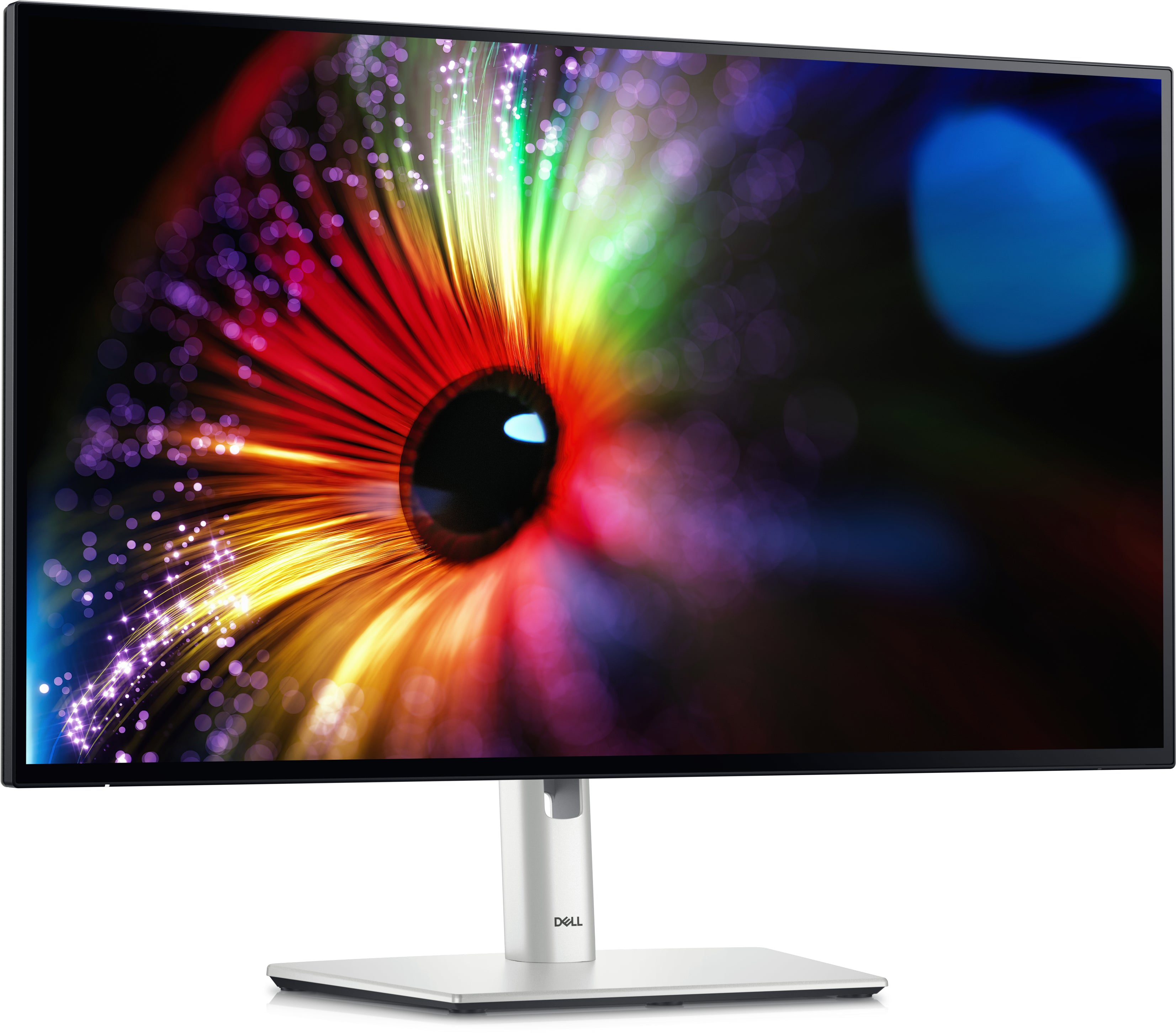Dell UltraSharp 27 – Monitor, 27", IPS, 120 Hz, 350 cd/m², USB-C, Daisy Chain, VESA 100 × 100, Silber