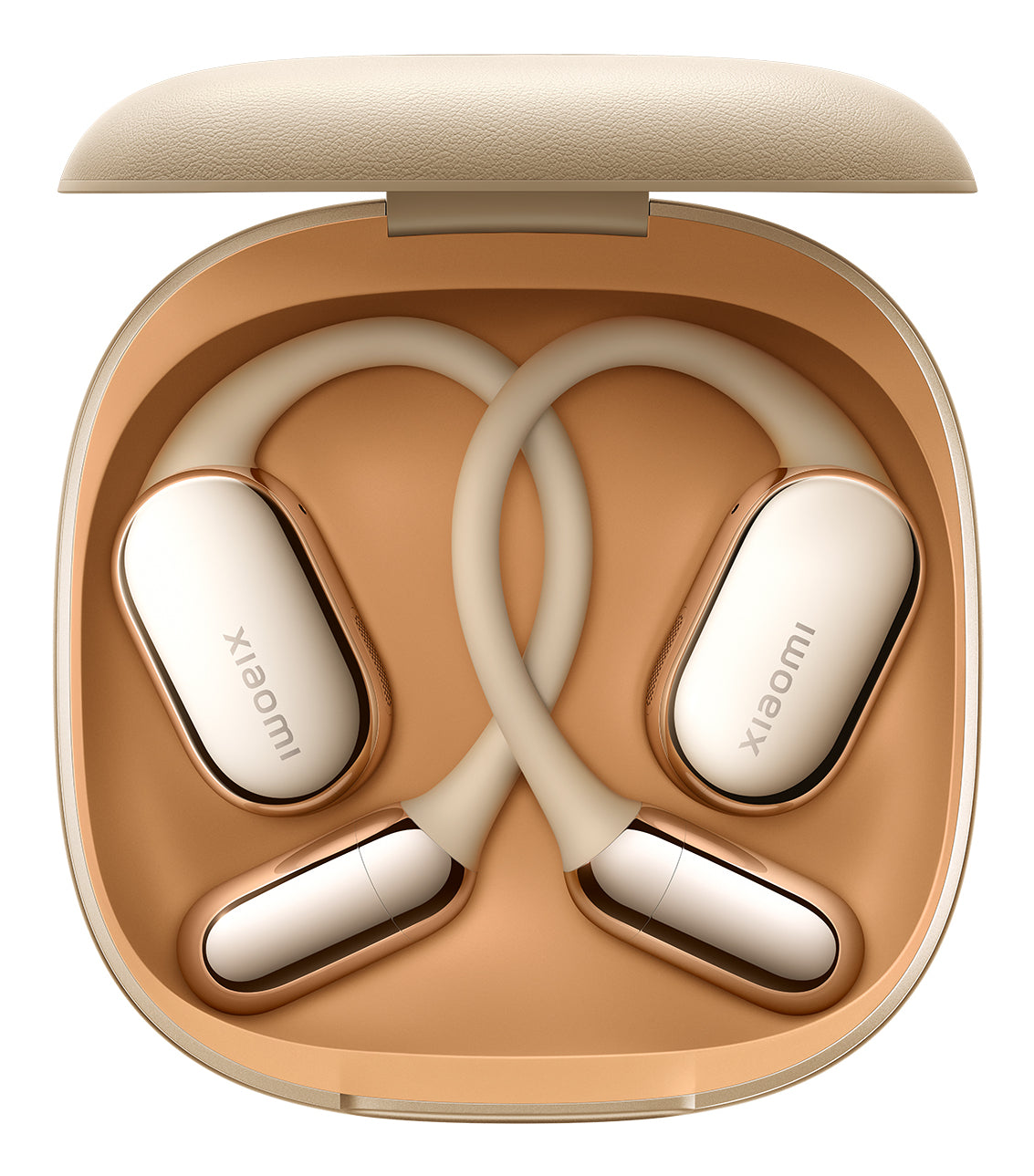 Xiaomi OpenWear Stereo Pro Ohrbügel True Wireless – Stereo, TWS, ANC, mit Ladecase, Gold, BT 5.4