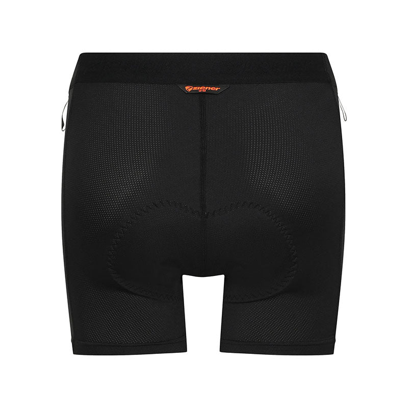 Ziener Velo-Innenhose NIDELLE-Z – 38, kurz – Schwarz, Polyester/Spandex