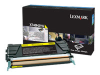 Lexmark Toner – Gelb, 10000 Seiten