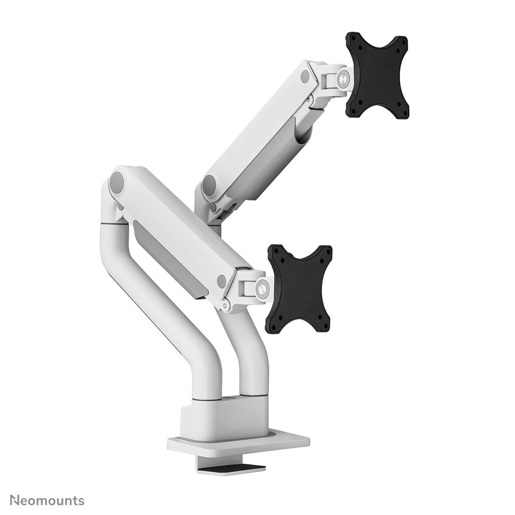 Neomounts Ds70S-950Wh2 – Monitorarm, 2, Klemme/Durchführung, bis 35", VESA 75 × 75/100 × 100 mm, 18 kg