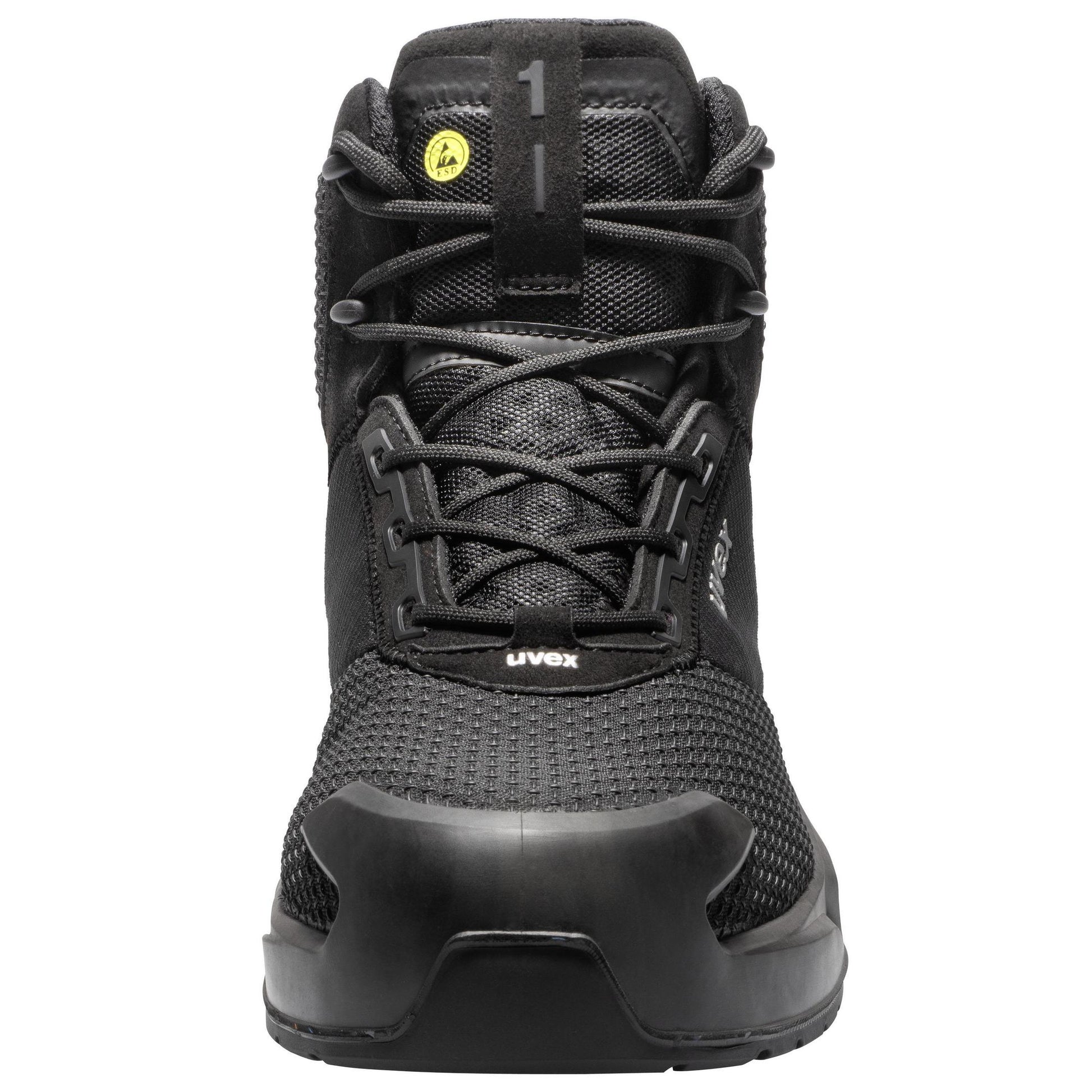 Uvex 1 x-craft pro Sicherheitsstiefel S1 PL – Schwarz – Grösse 51, Weite 11