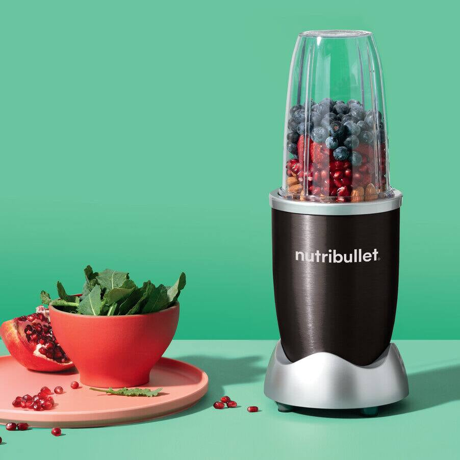 NutriBullet Smoothie-Mixer Original NB603B – 0,7 l, 600 W – To-Go, Schwarz