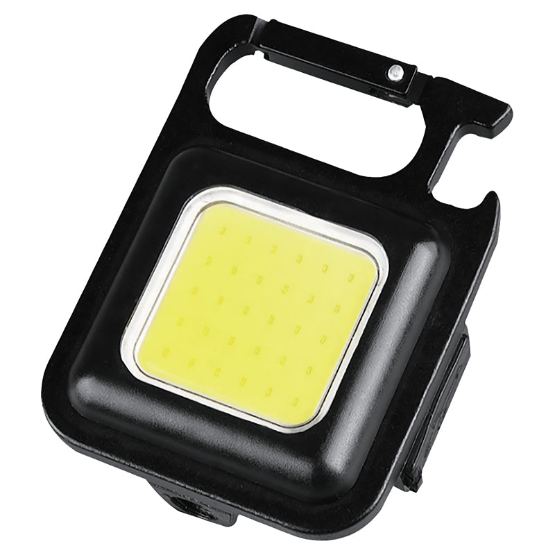 Steffen Taschenlampe 65 00163 – 300 lm, 6 W, 6500 K, 3-Stufen-Dimmer, USB-C, Magnet & Clip, IP20 – Schwarz