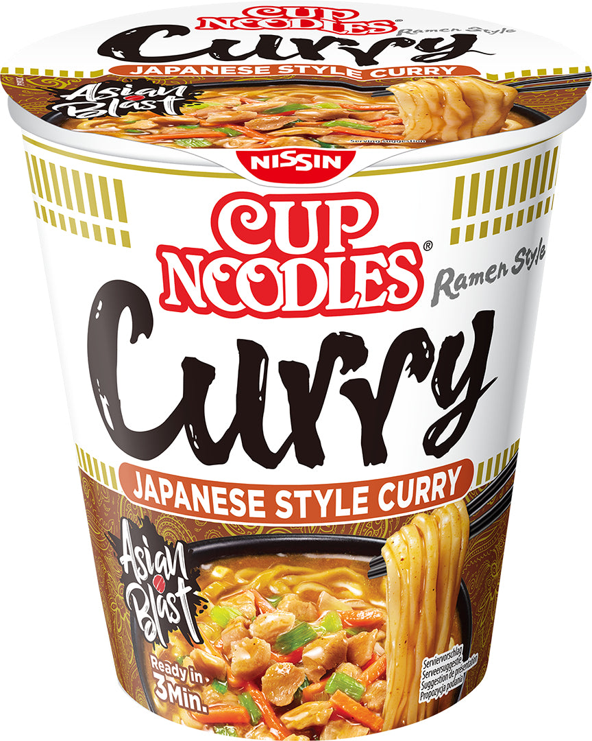 Nissin Food Nissin Cup Noodles Instantnudeln Curry – 67 g