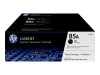HP Toner-Multipack 85A – Schwarz, 1600 Seiten