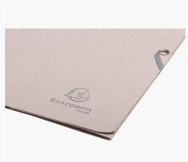 Exacompta Skandi A4 Gummibandmappe – Karton, Pink, 3 Klappen, bis 250 Blatt