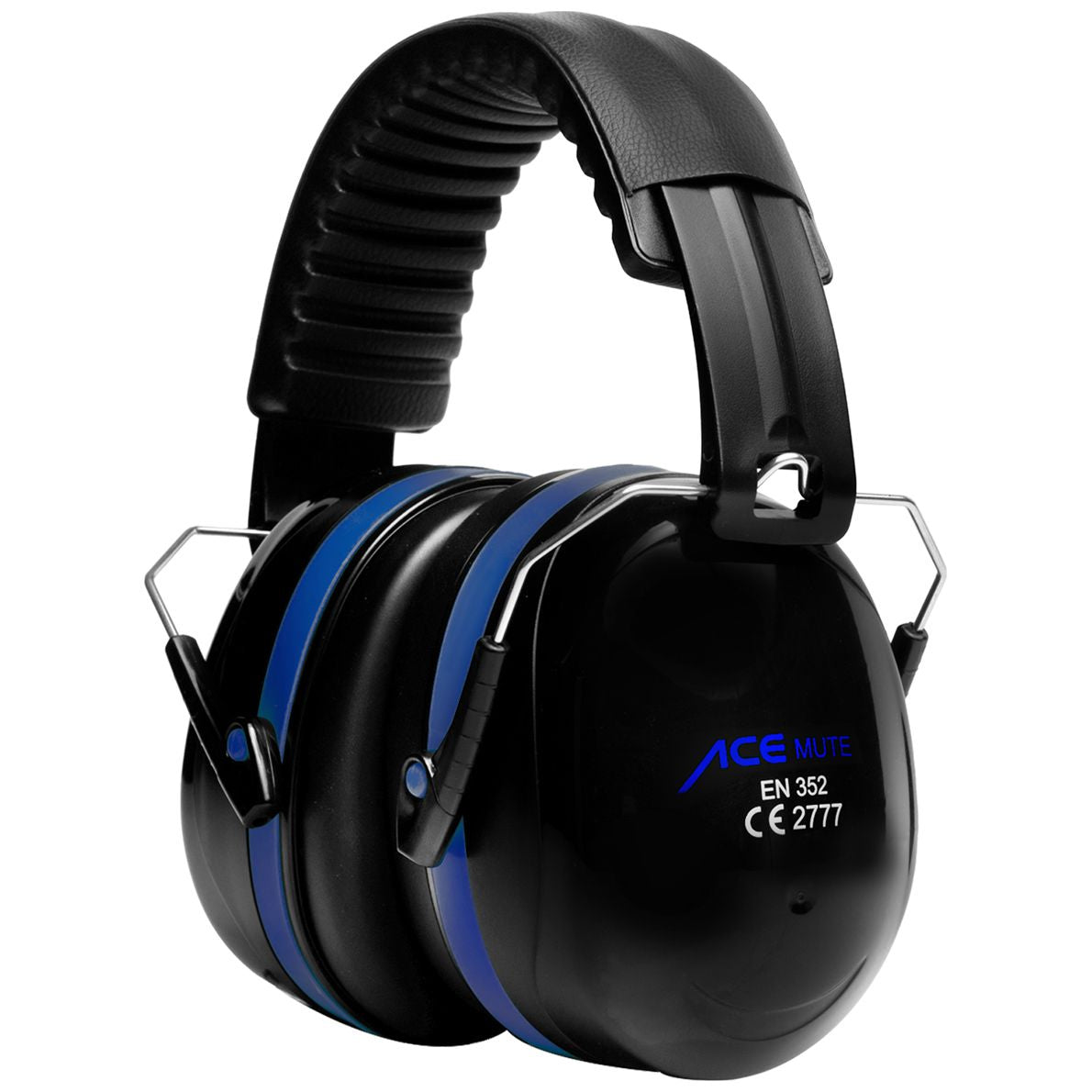 ACE Mute Kapselgehörschutz – SNR 32 dB – Schwarz/Blau – EN 352-1