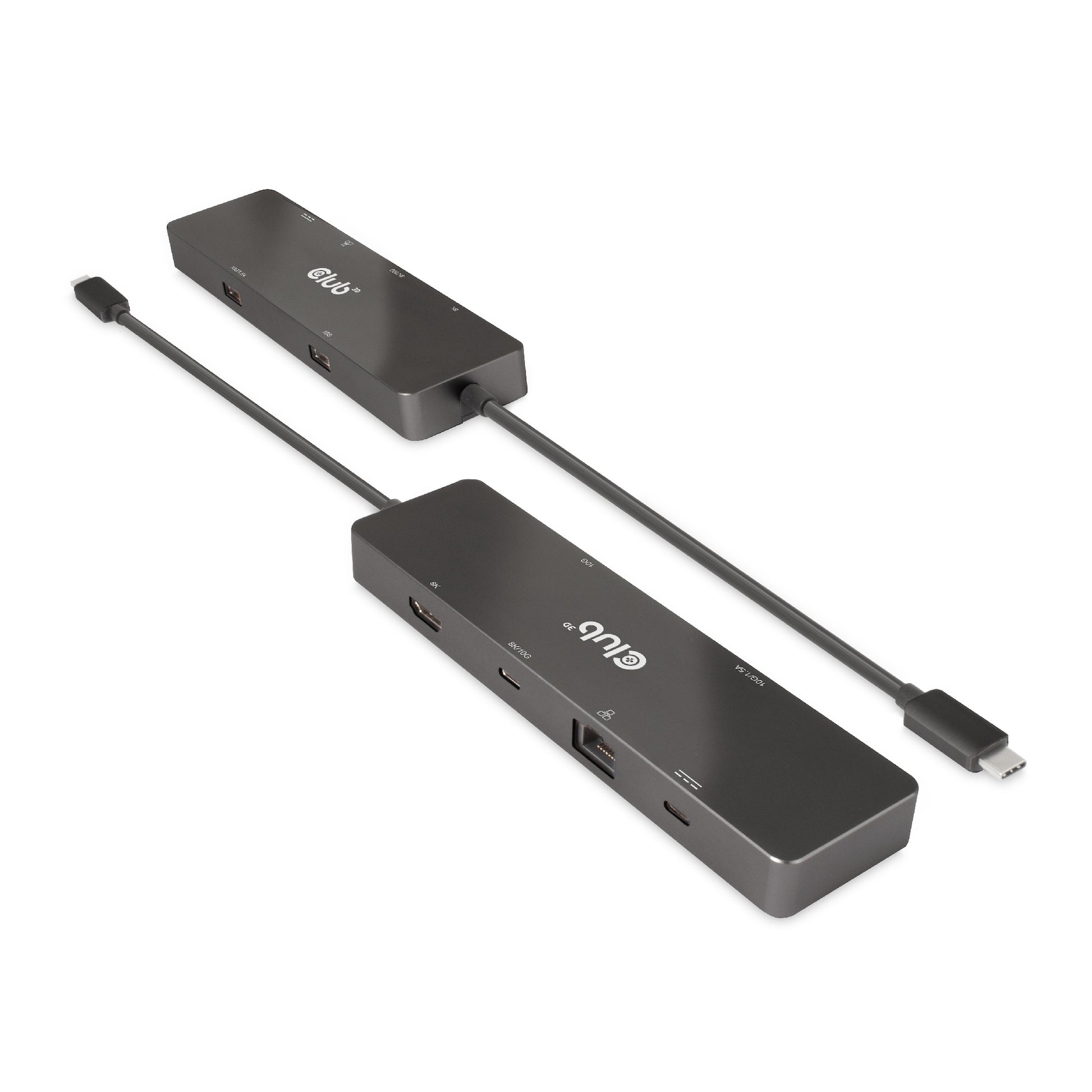 CLUB3D Club 3D Dockingstation – USB-C, 1× DP, 1× HDMI, 2× USB-A, 100 W PD, GbE, für Universal