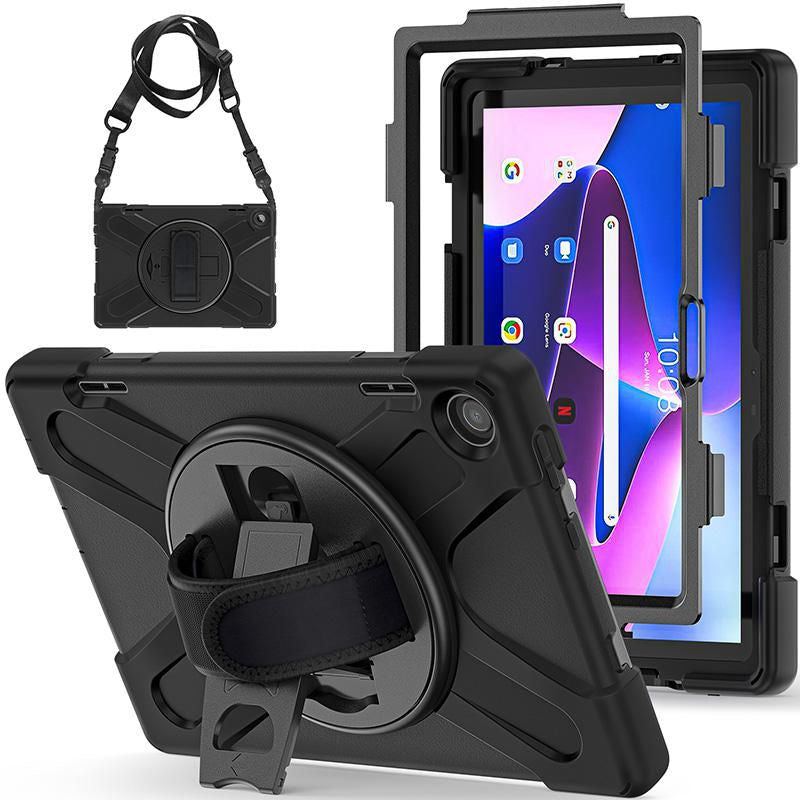 eSTUFF Tablet-Hülle für Lenovo Tab M10 (3. Gen.) 10,1" – Schwarz