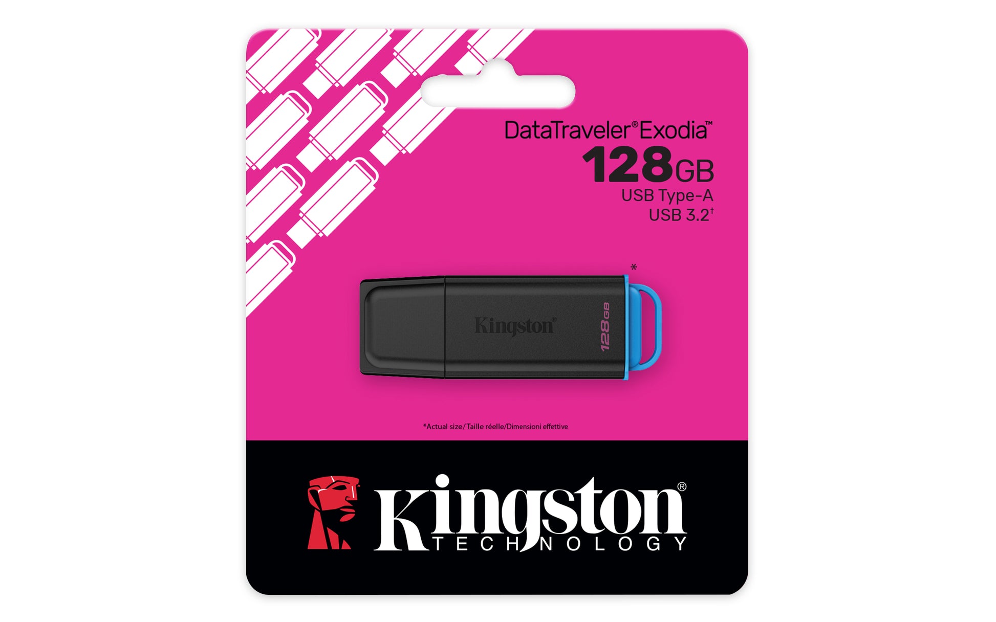 Kingston Technology Kingston Datatraveler 128 GB – USB 3.2 Gen 1, USB Typ-A
