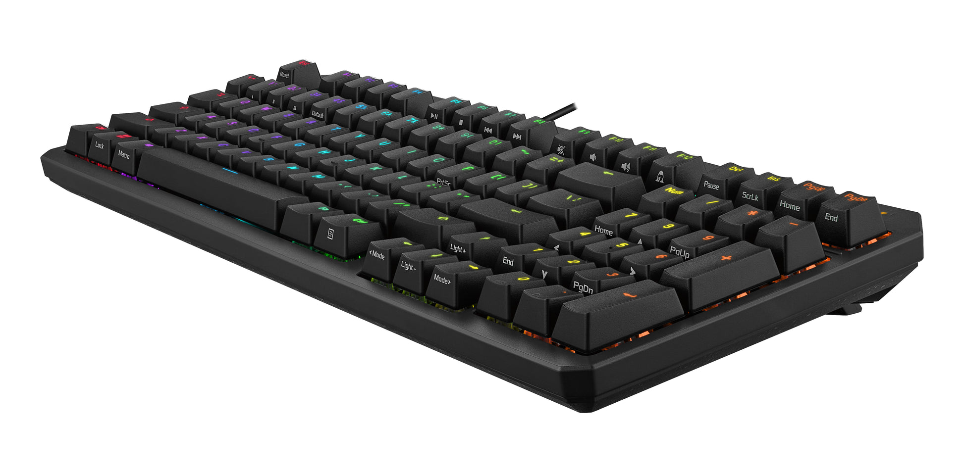 ASUS TUF Gaming K3 Gen II – Gaming-Tastatur – Mechanisch – Kabelgebunden, USB-A – RGB – Schwarz