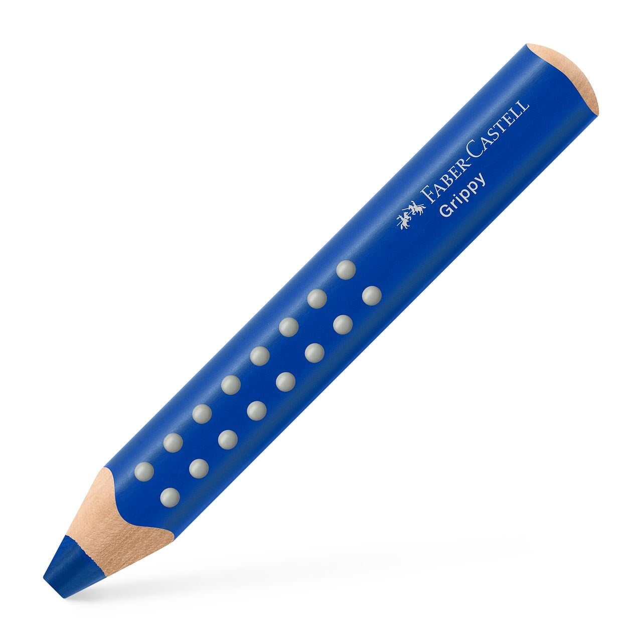 Faber-Castell Grippy Buntstift – Jumbo, Aquarell, Dreikant, Einzelstift Ozeanblau