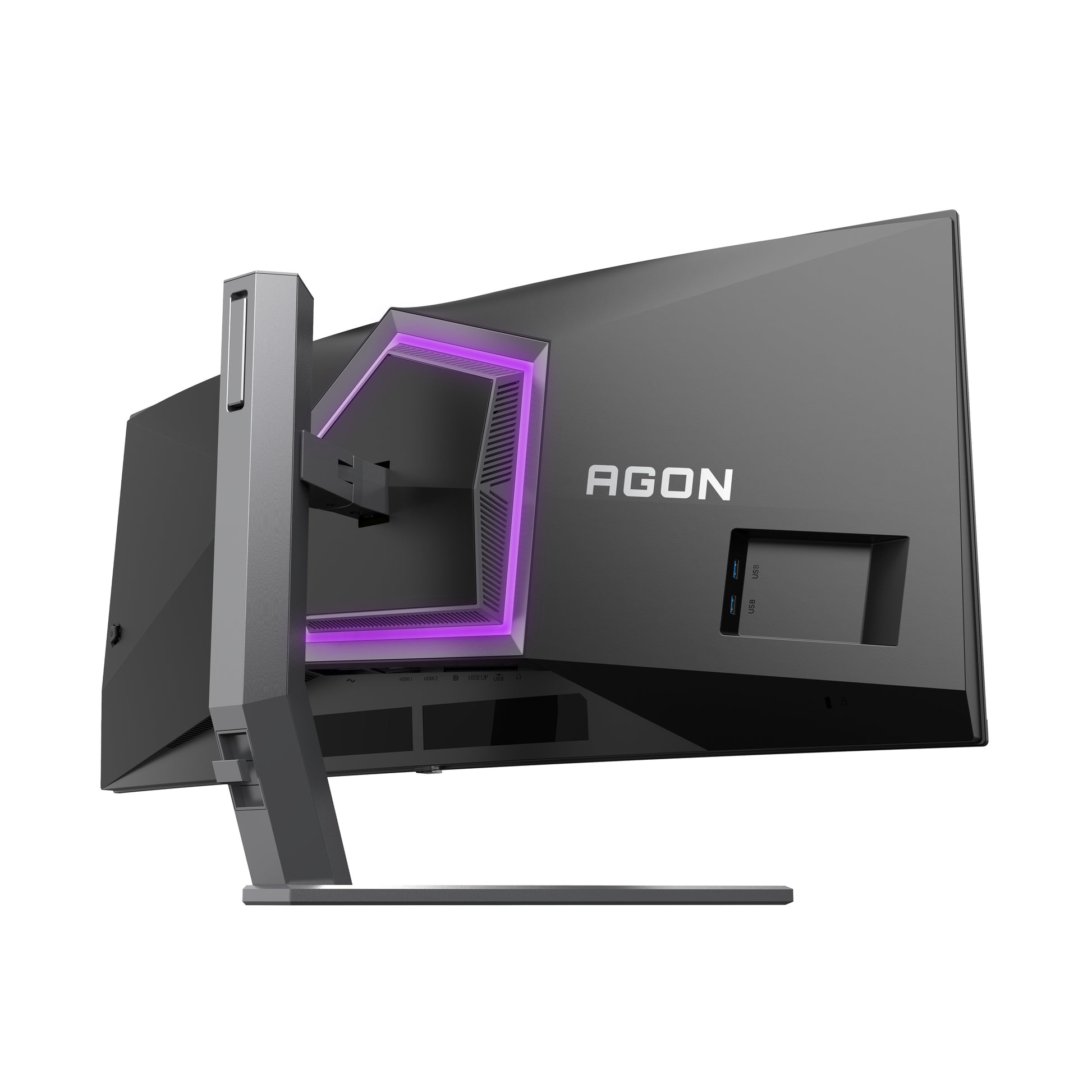 AOC AG346UCD – Monitor, 34", Curved, Lautsprecher integriert, USB-Hub, FreeSync Premium Pro, Schwarz