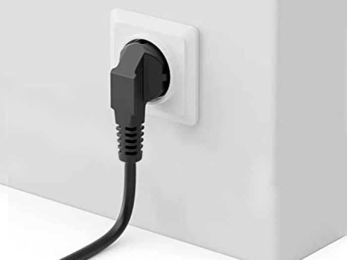 Equip Netzkabel – Schuko (CEE 7/7)–IEC C13, 1,8 m, 250 V/10 A, schwarz