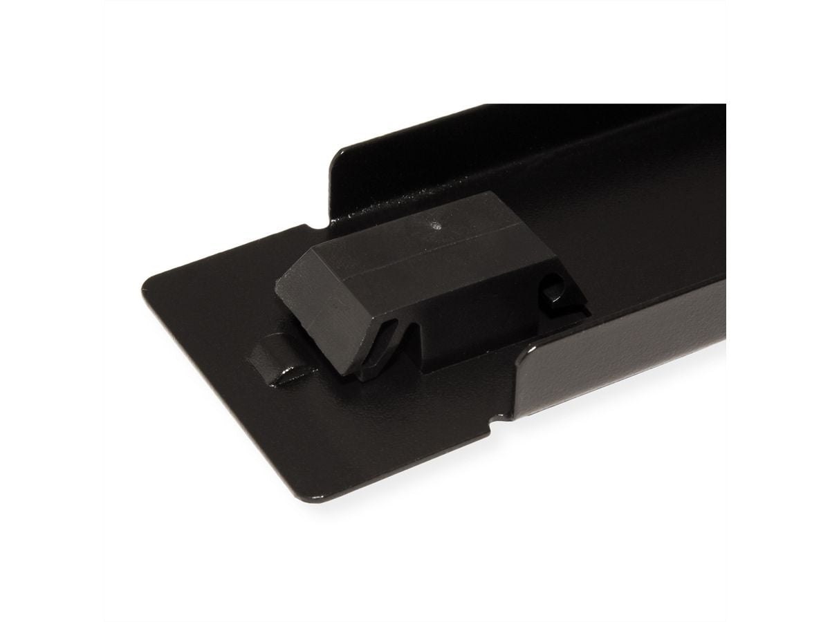 ROLINE 19"-Blindblende, 1 HE, 483×11×44 mm – schwarz