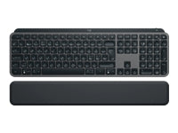 Logitech MX KEYS S – Tastatur, US-Layout (EN), mit Handballenauflage, Graphit