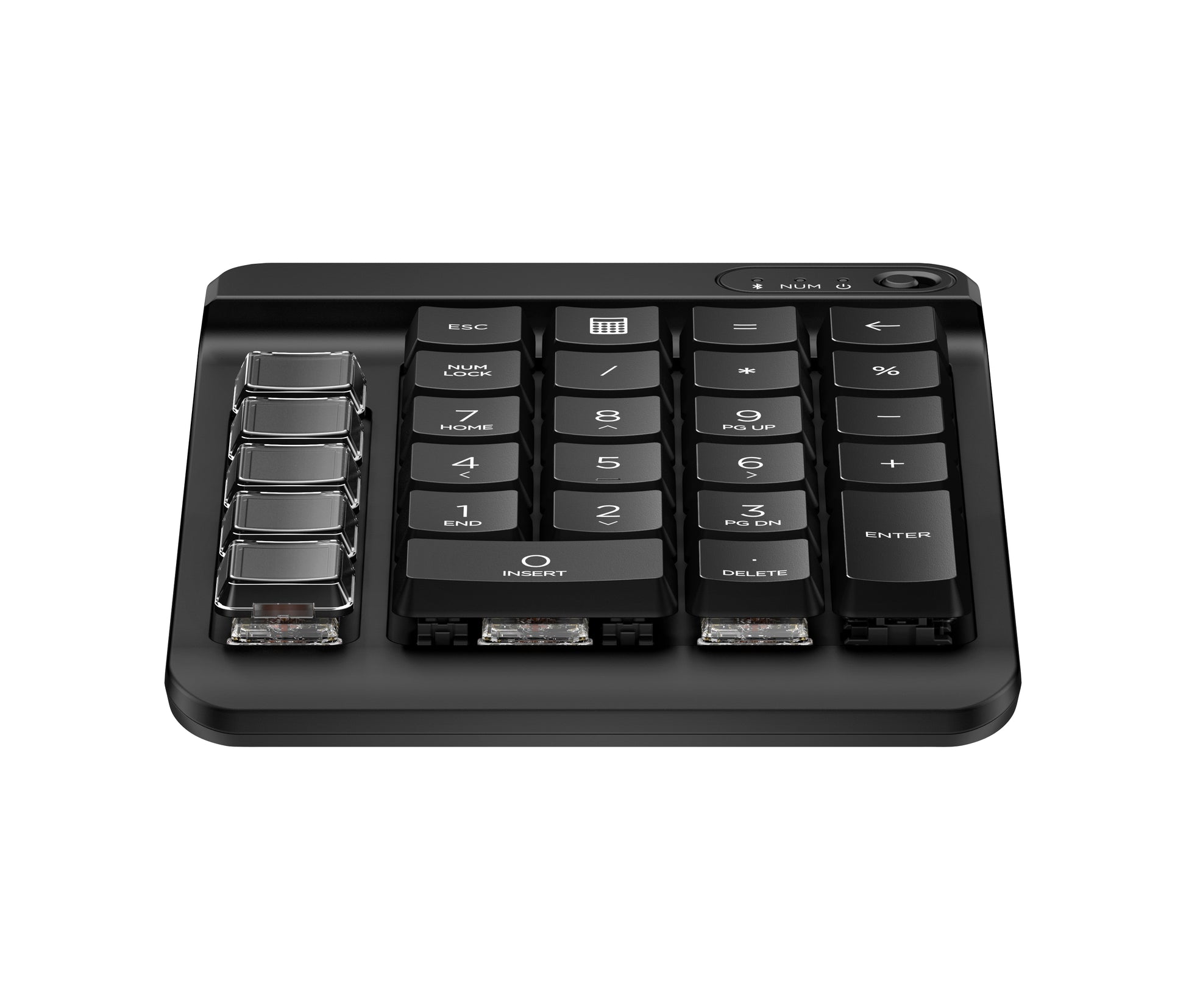HP 435 Programmierbares Wireless – Tastenfeld-Steuerpult – Bluetooth – programmierbare Schnelltasten – Schwarz