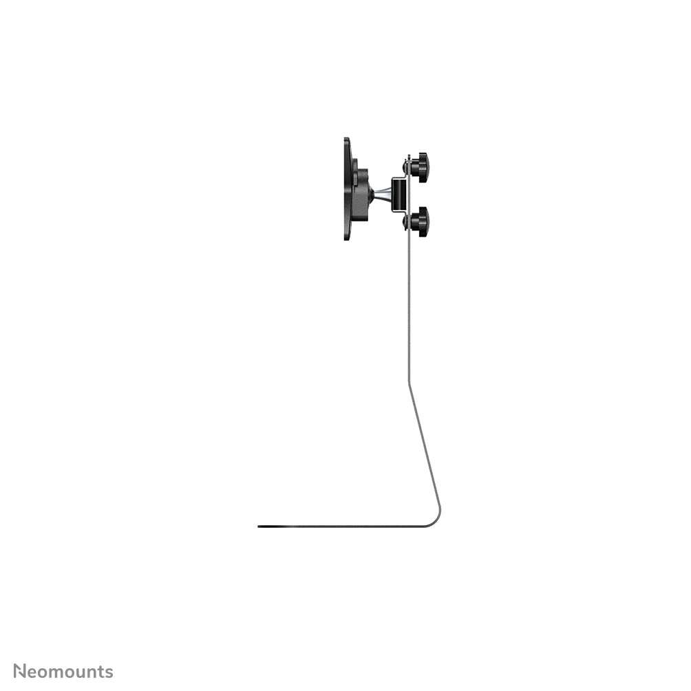 Neomounts FPMA D850BLACK – Tischhalterung, Standfuss, bis 27", VESA 75 × 75/100 × 100 mm, 10 kg, schwarz