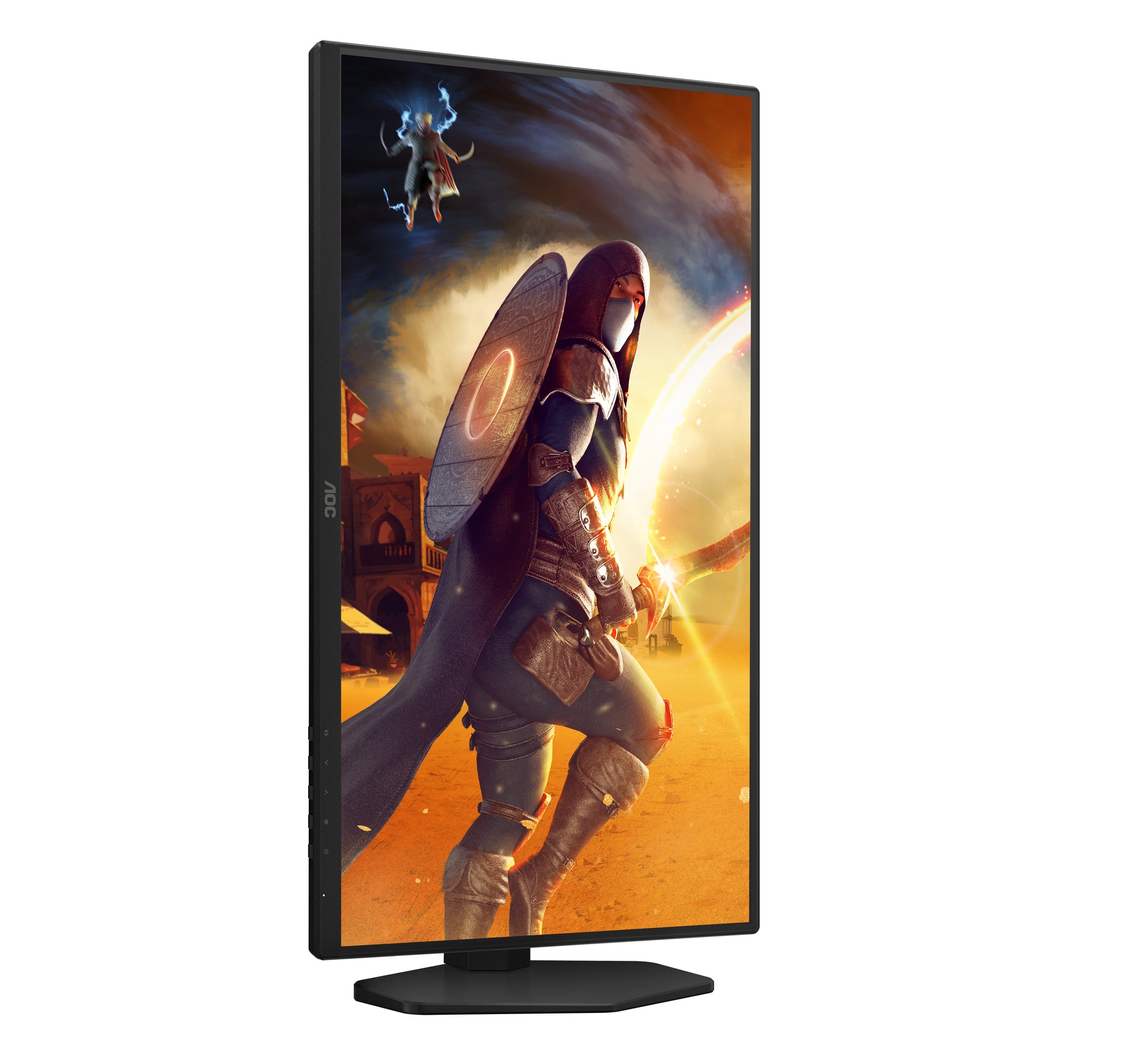 AOC 25G4SXU – Monitor, 24,5" 1920 × 1080 (Full HD), IPS, 310 Hz, 400 cd/m², USB-Hub, Adaptive Sync, Schwarz