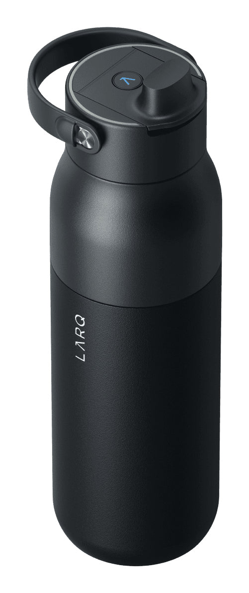 LARQ PureVis 2 Isolierflasche 1 l – doppelwandig, Edelstahl, UV-C-selbstreinigend