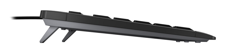 CHERRY STREAM – Tastatur, kabelgebunden, PT-Layout (PT), Schwarz