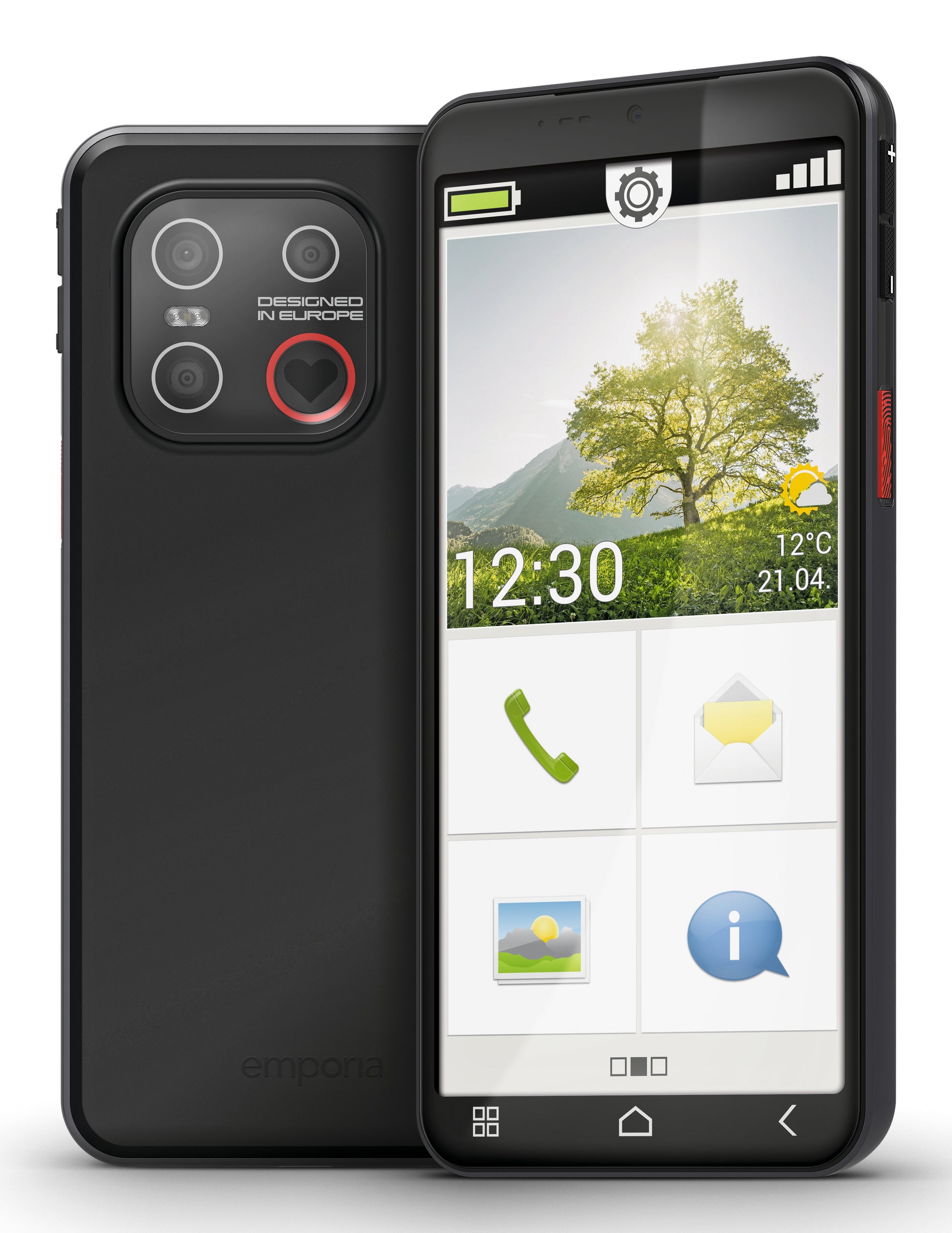 Emporia ME.7 – 5,5" – 128 GB – Schwarz