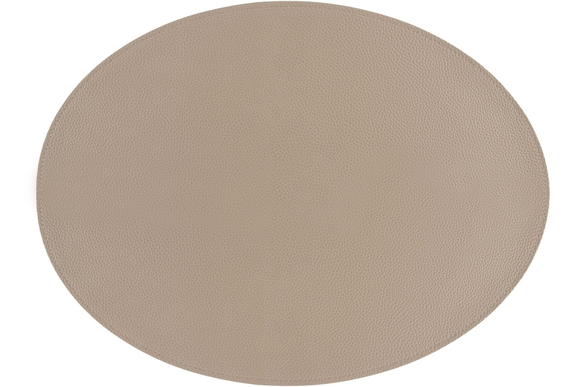 Tiseco Tischset – 33×45 cm, oval, PVC, Sand, Trudo
