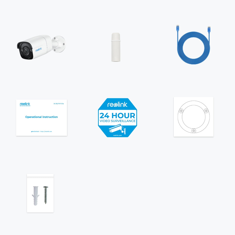 Reolink P320 Bullet – 5MP – 2,8 mm – PoE – IP67
