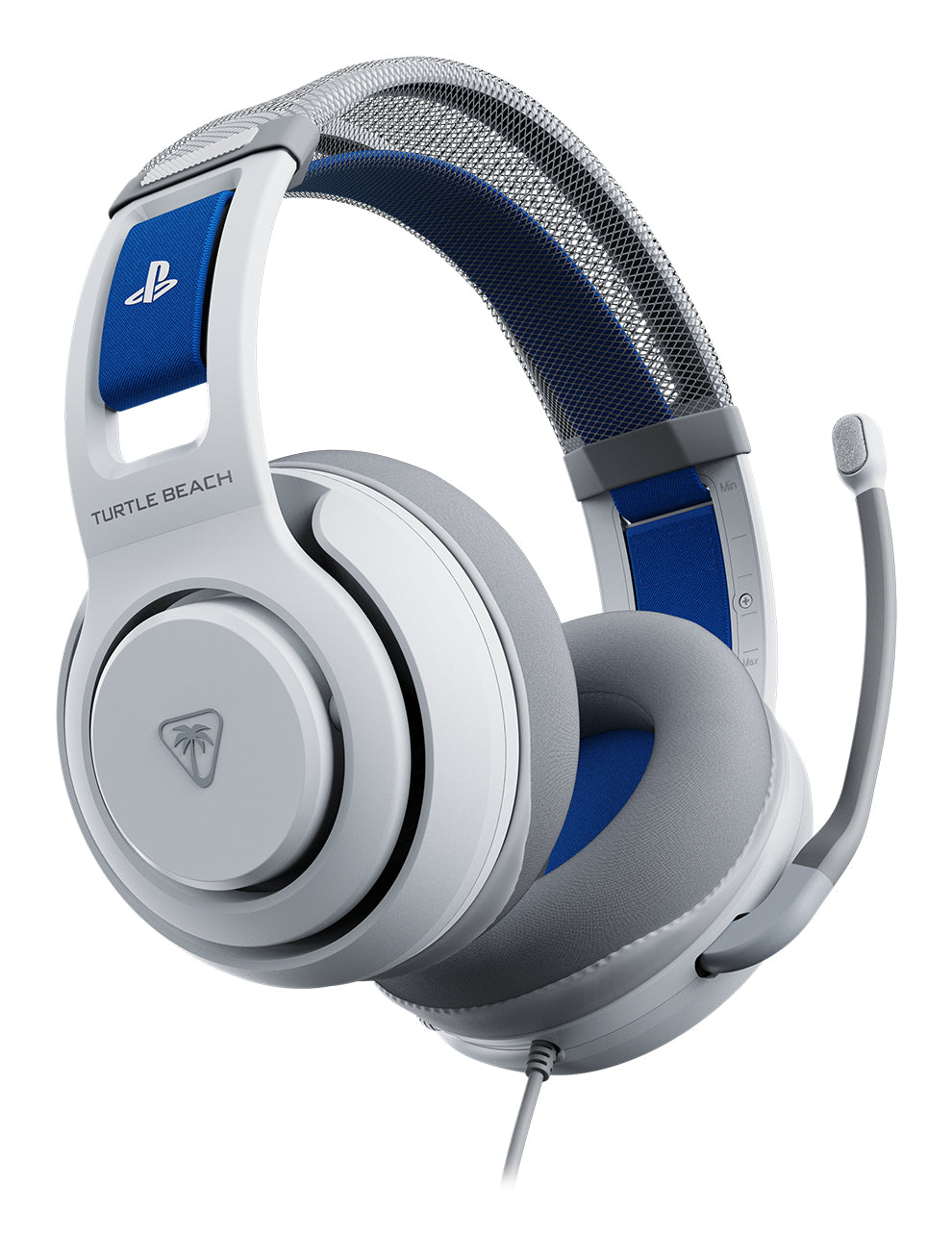 Turtle Beach Atlas 200 – Gaming-Headset, Over-Ear – Kabelgebunden, 50 mm Treiber – Weiss – für PS5