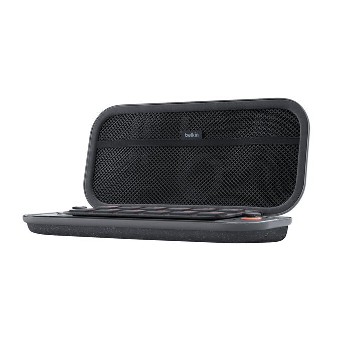 Belkin Hartschalenkoffer – mit Reissverschluss, Spielkartensteckplatz – für Nintendo – 145×46×293 mm – schwarz