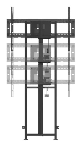 Viewsonic VB-STND-104 – Motorisierter Displayständer für 55–86"