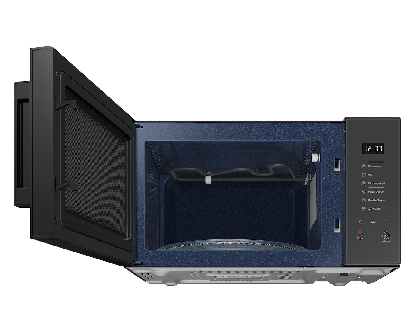 Samsung Grillmikrowelle MG30T5068UC – 30 l, Grill & Keramikboden, 900 W – Grau