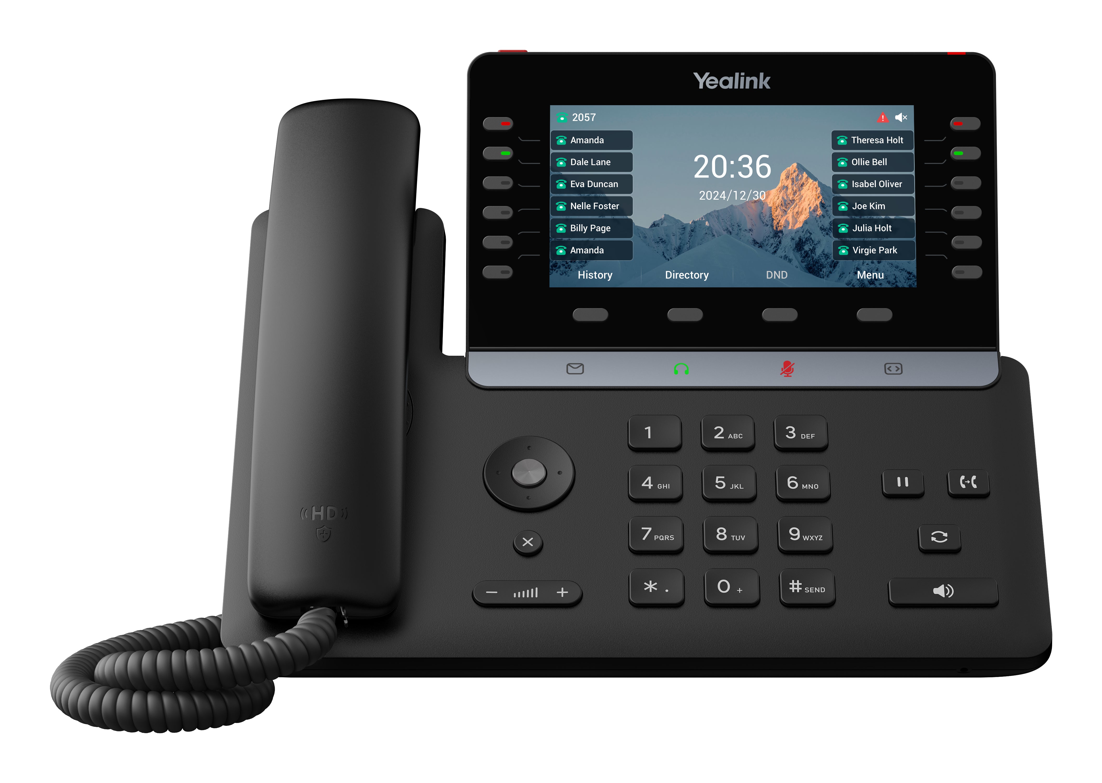 Yealink SIP-T85W – WLAN-Telefon (Handgerät)