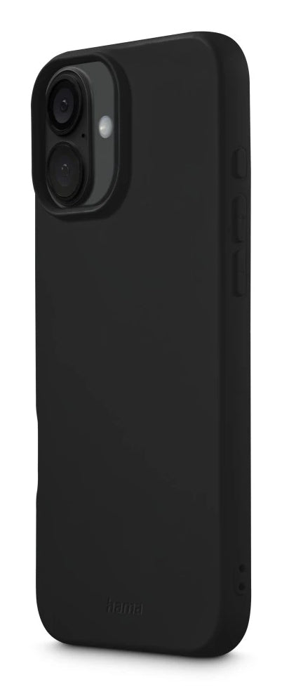Hama Fantastic Feel – Backcover – für Apple iPhone 16 Plus – MagSafe, TPU, Schwarz