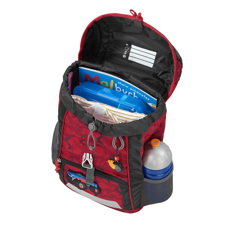 Step by Step KID – Kindergartenrucksack-Set 3-teilig – 13 l, rPET, Monster Truck Rocky