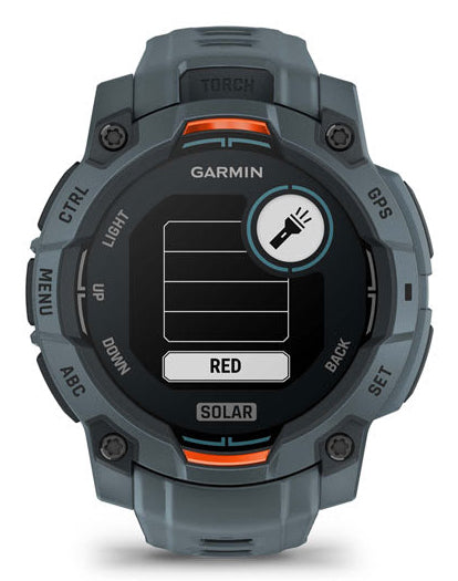 Garmin Instinct 3 Solar – GPS-Smartwatch – 45 mm, NFC, Regen/Dusche, Twilight, Silikonarmband 22 mm