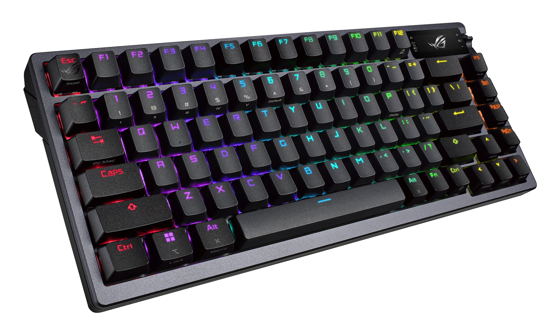 ASUS ROG Azoth – Gaming-Tastatur 75% – Mechanisch, RGB – Bluetooth & 2,4 GHz (USB-A Empfänger)