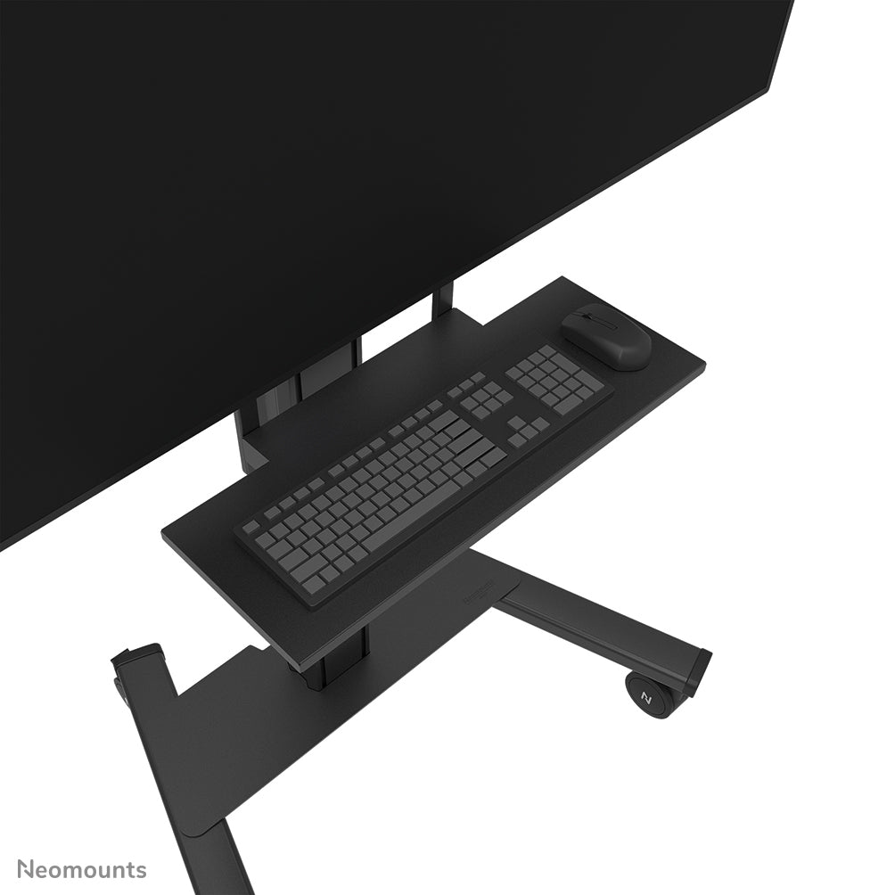 Neomounts AV40-500BL – Medienbox für Displays 43,0–109,8", VESA 200×200–800×600 mm, Traglast 5,5 kg, Schwarz