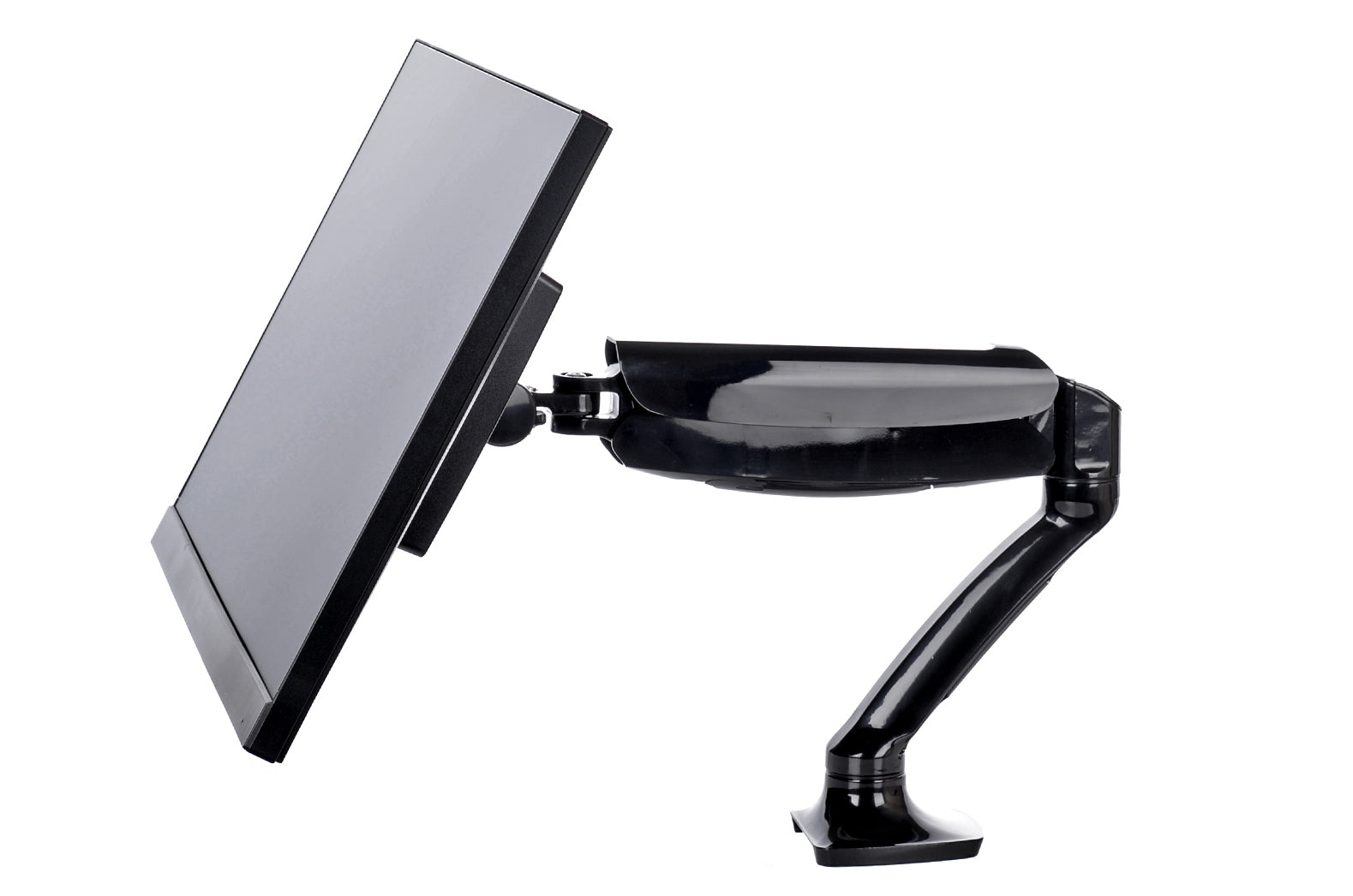 iiyama Monitorarm, Tischklemme, bis 27", VESA 100 × 100 mm, 5 kg, Gasfeder