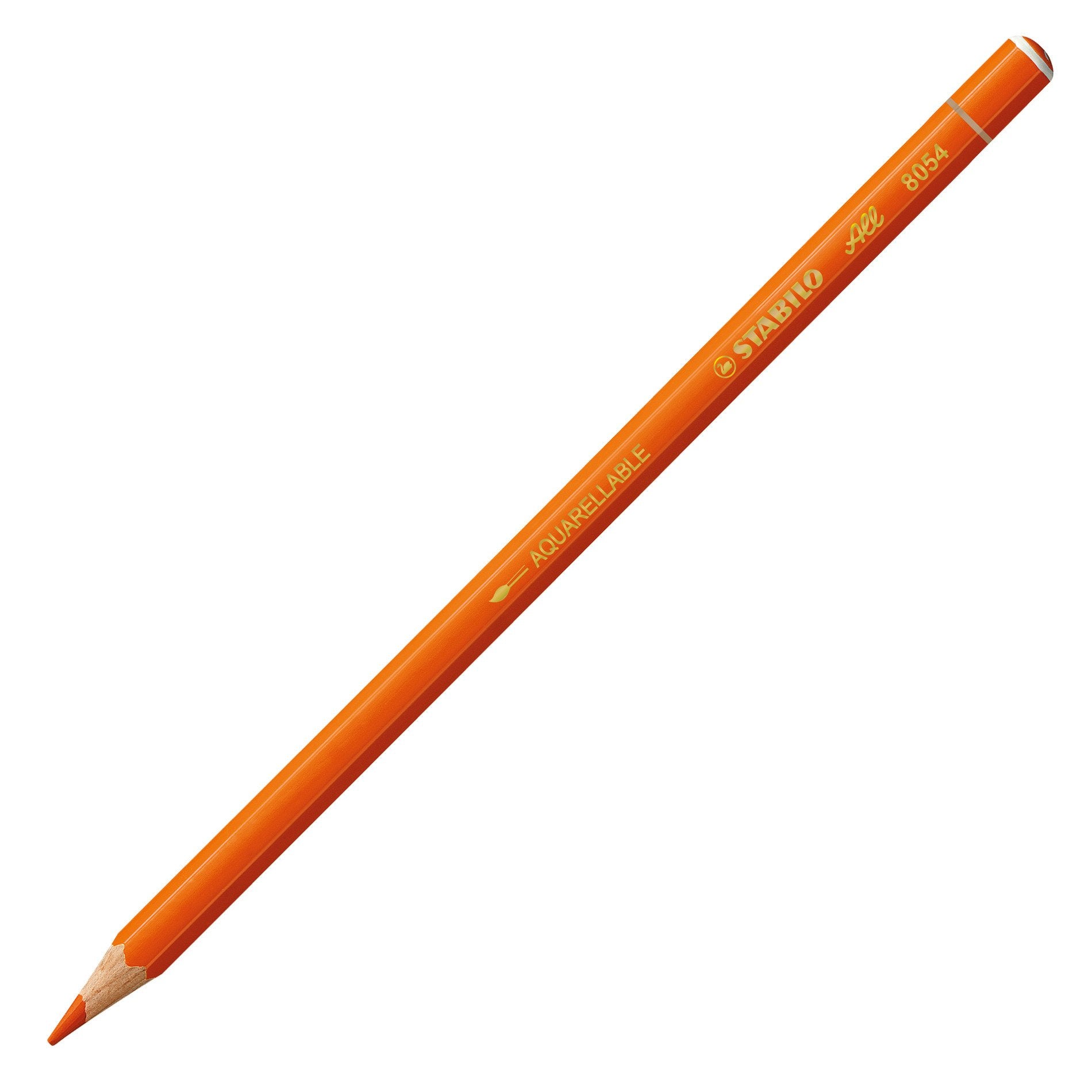 STABILO Buntstifte All – Aquarell, Minen-Ø 3,3 mm, Einzelstift Orange