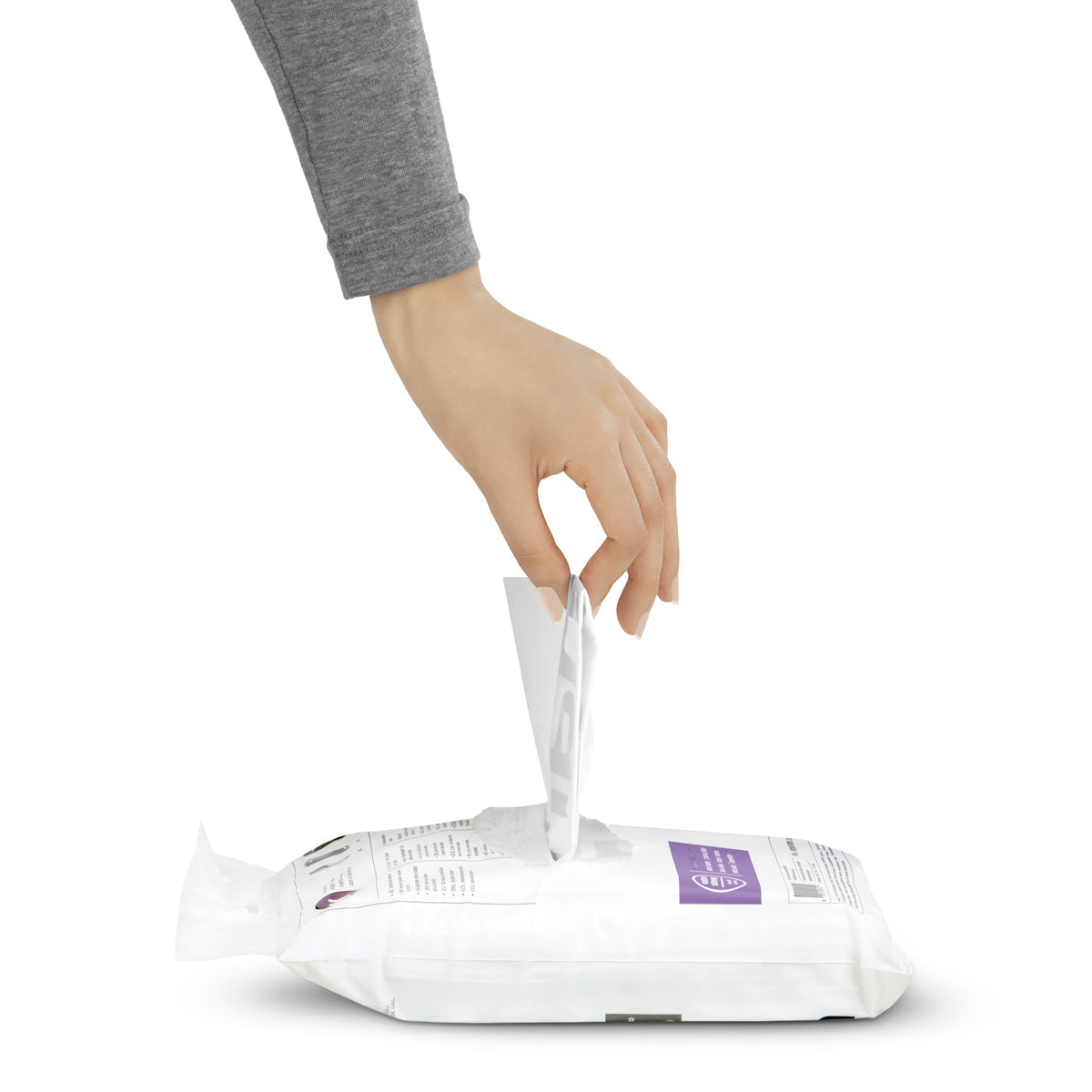 simplehuman Kehrichtsack CW0586 für 25–30 l – 30 l, mit Zugband, PE, weiss, 508 × 553 mm, 200 Stk